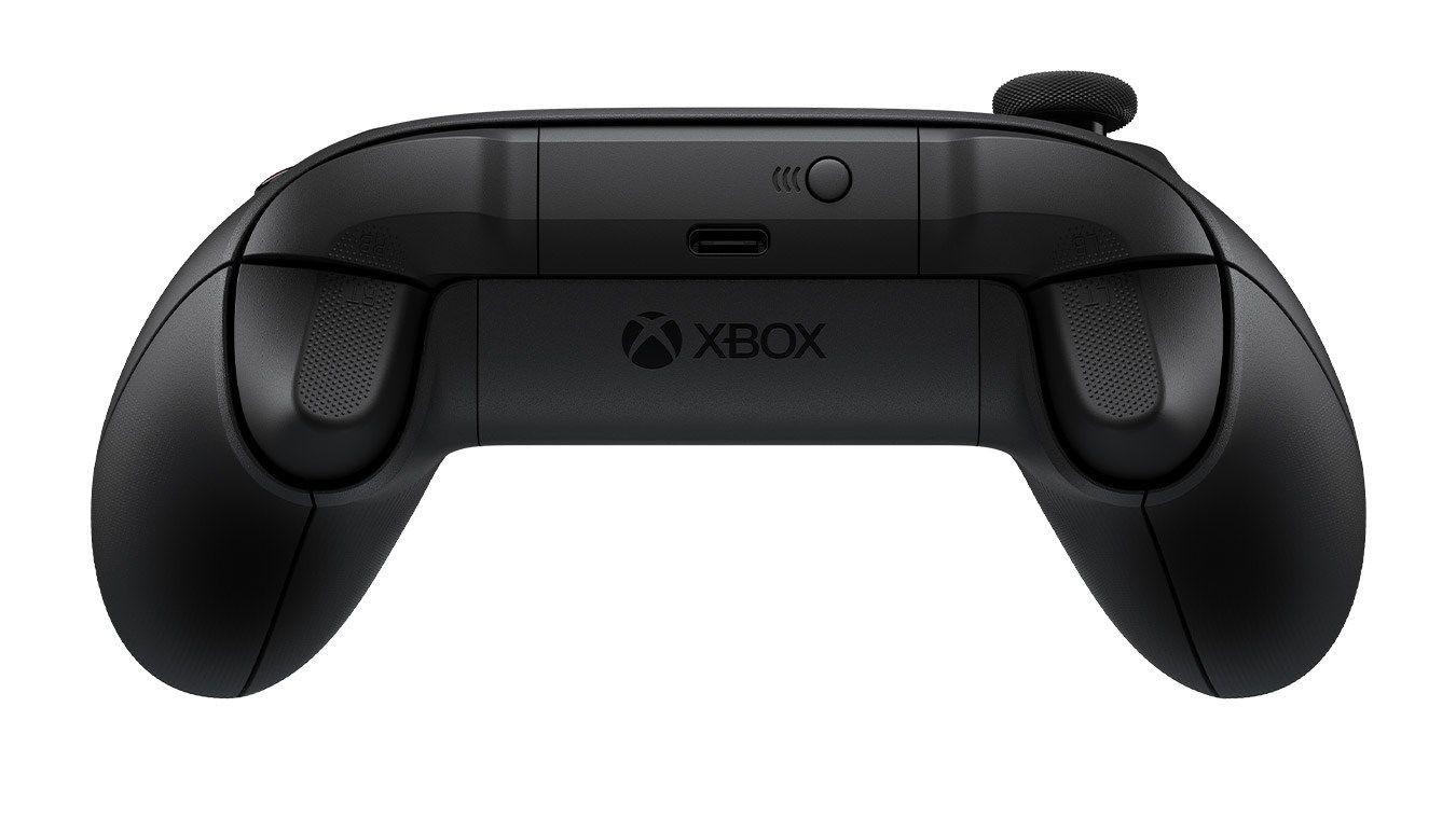 Microsoft Xbox kontroler bezprzewodowy Carbon Black — zdjęcie 3