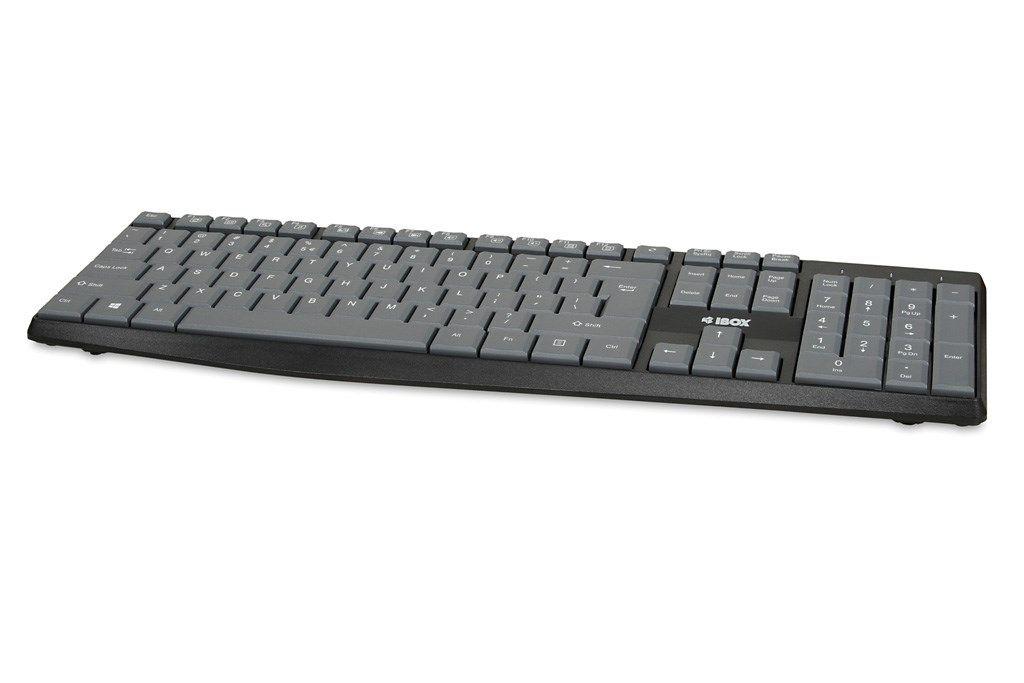 IBOX KLAWIATURA PRZEWODOWA ERIS, GREY — zdjęcie 2
