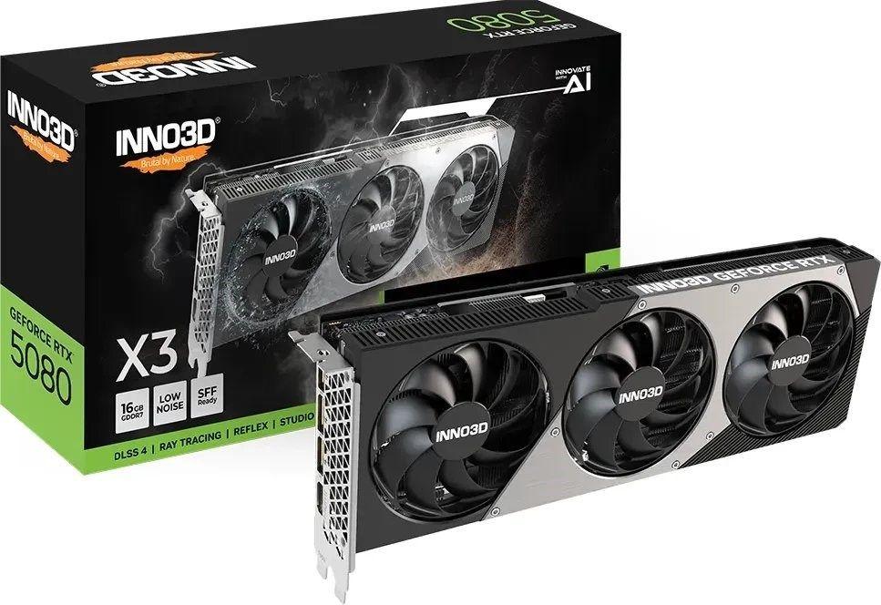 Karta graficzna INNO3D GeForce RTX 5080 X3 — zdjęcie 1