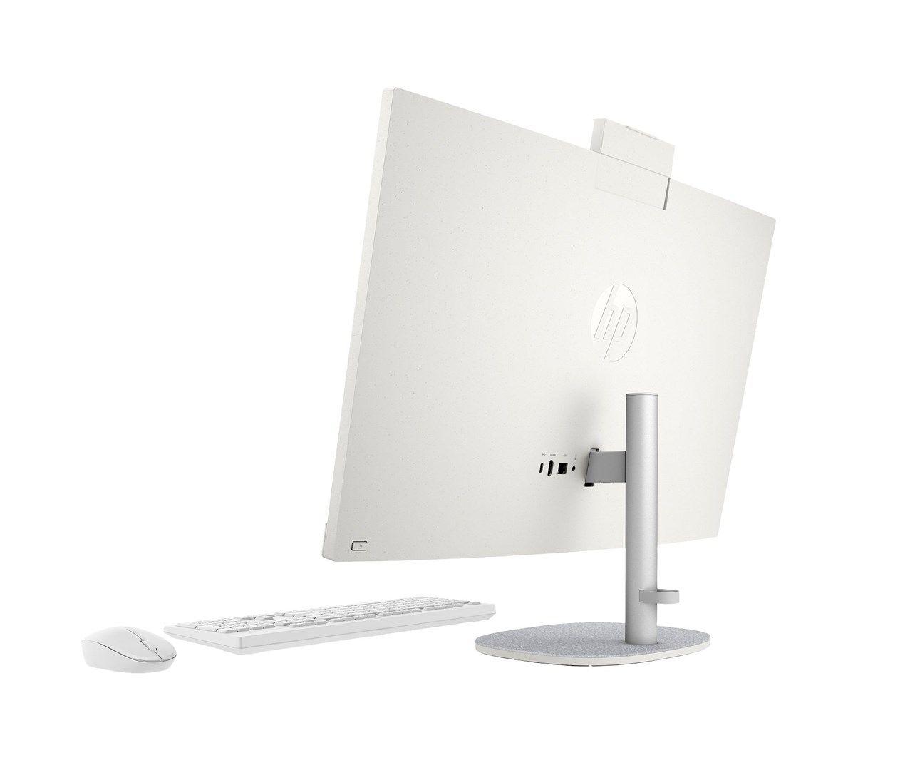 HP 27-cr0232nw AIO Ryzen 5 7520U 27.0"FHD IPS AG 300nits 16GB DDR5 SSD512 Radeon 610M LAN Win11 2Y Shell White — zdjęcie 3