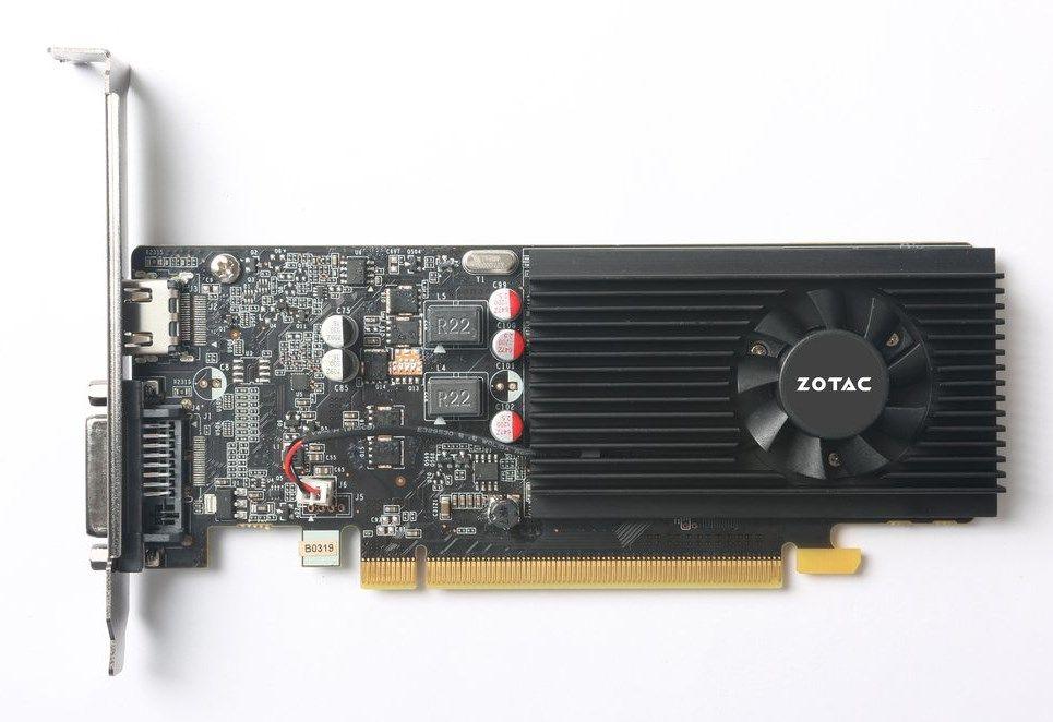Zotac GT 1030 LP 2GB GDDR5 64b DVI-D HDMI — zdjęcie 2