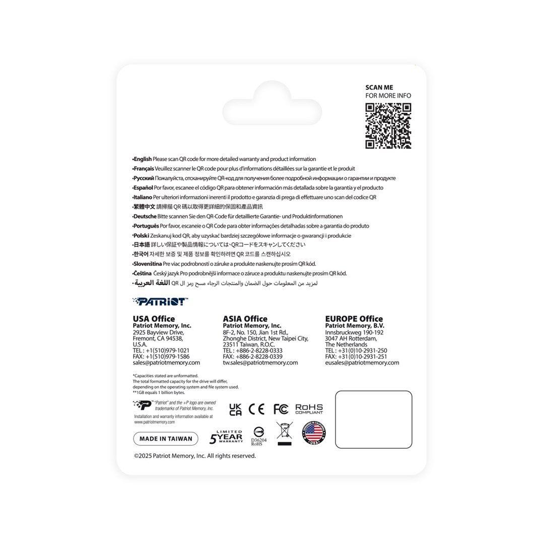 Patriot Viper P410 M.2 PCI-Ex4 NVMe 1.4 1TB 5GB/s — zdjęcie 5