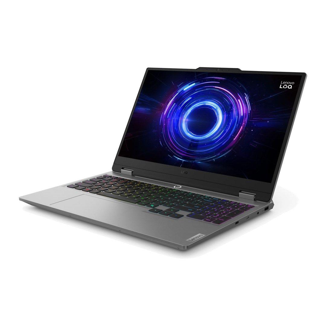 Lenovo LOQ 15IRX10 i5-13450HX 15.6" FHD IPS 300nits Anti-glare 144Hz 16GB DDR5 4800 SSD1TB GeForce RTX 5050 8GB 60Wh NoOS Luna Grey — zdjęcie 2