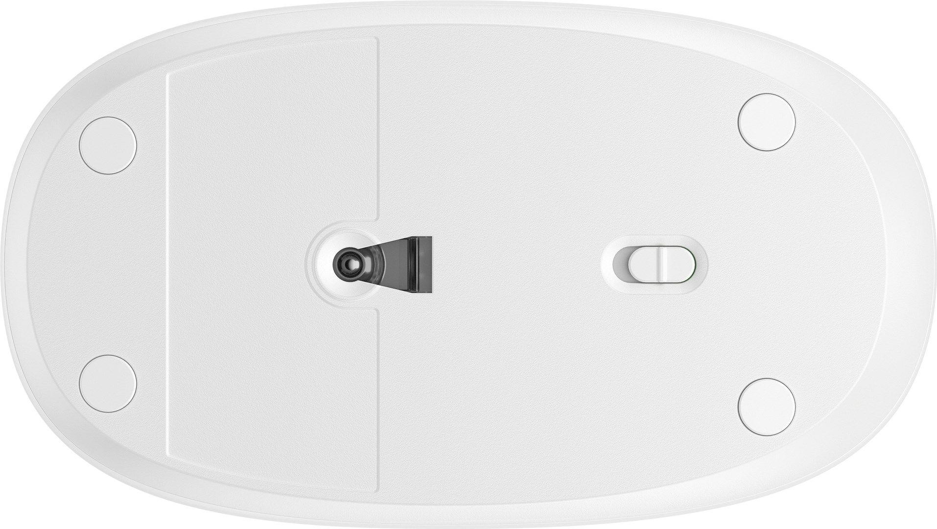 Mysz HP 240 Lunar White Bluetooth Mouse bezprzewodowa biała 793F9AA — zdjęcie 5