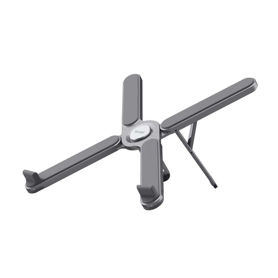 Podstawka pod laptopa Trust MACY FOLDABLE METAL Grey — zdjęcie 1