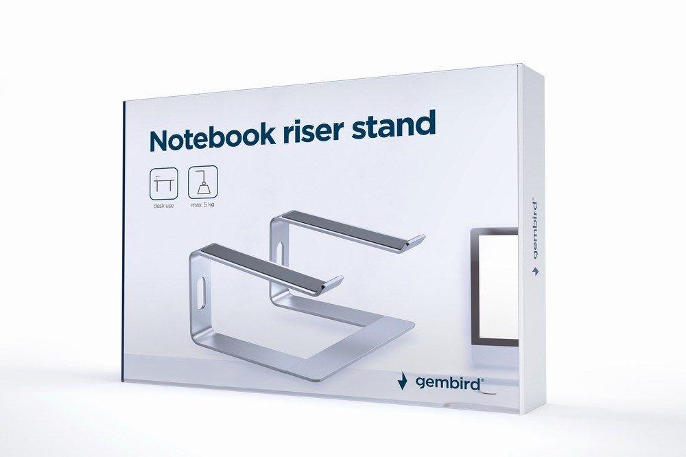 GEMBIRD PODSTAWKA DO NOTEBOOKA 15,6" SREBRNA — zdjęcie 16