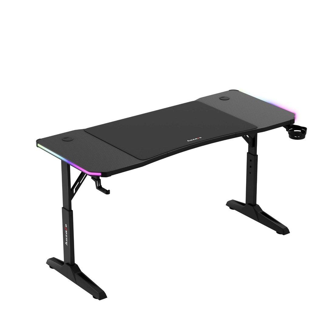 Biurko gamingowe Huzaro Hero 3.6 RGB Black — zdjęcie 5