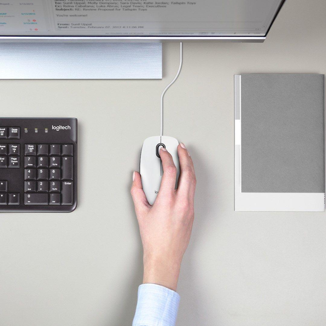 Mysz Logitech M100 White — zdjęcie 2