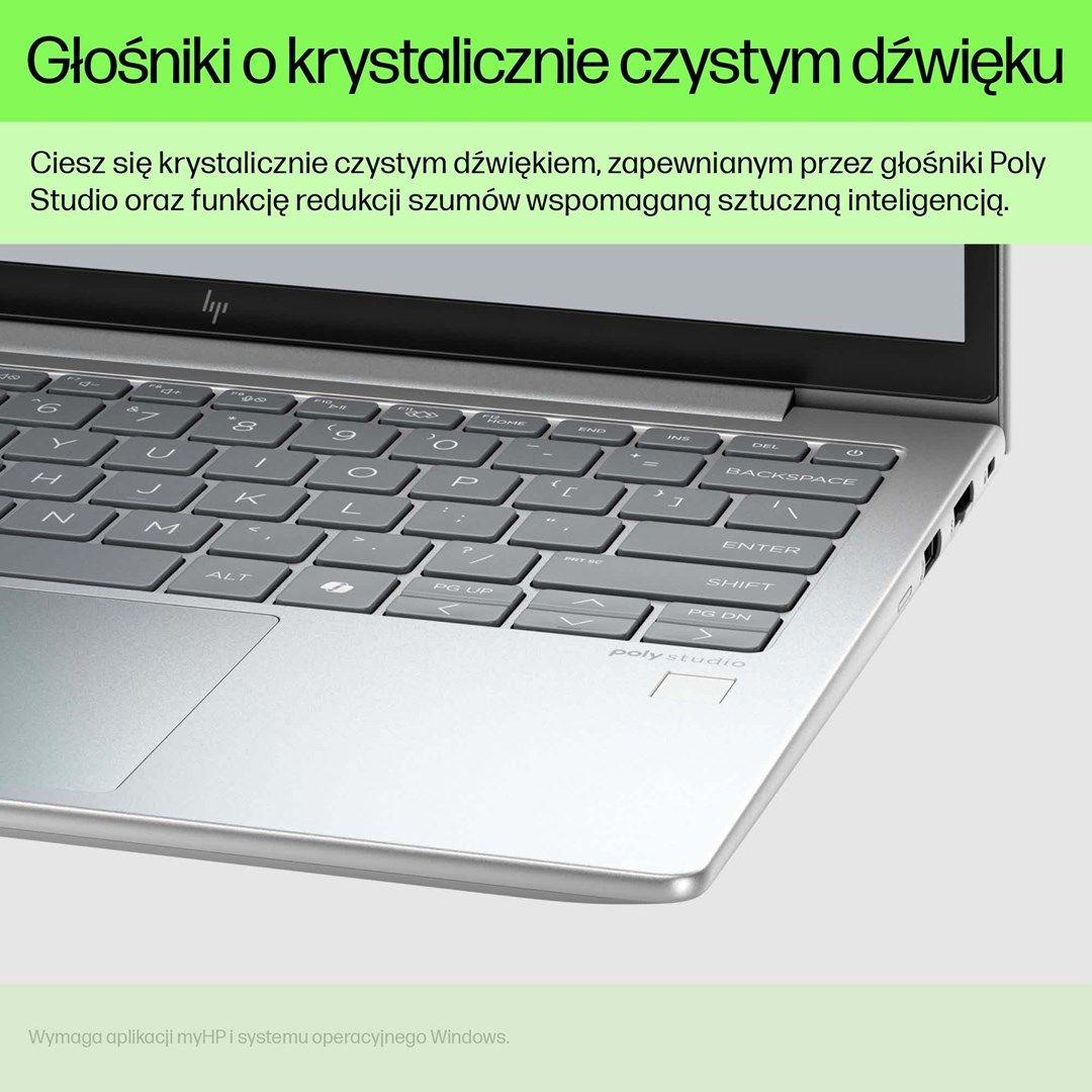 HP EliteBook 640 G11 Ultra 5 125U 14.0"WUXGA IPS 300nits AG 16GB DDR5 5600 SSD512 Intel Arc Cam 5 MPx 56Wh W11Pro Pike Silver Aluminium 3Y OnSite — zdjęcie 6
