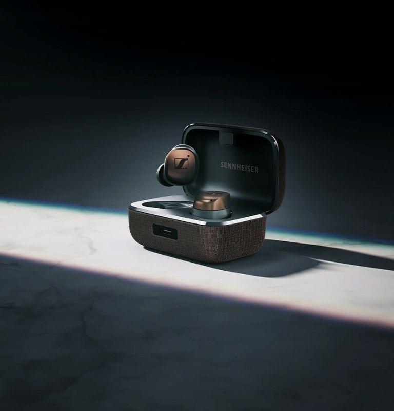 Słuchawki SENNHEISER MOMENTUM TRUE WIRELESS 4 - BLACK COPPER — zdjęcie 7