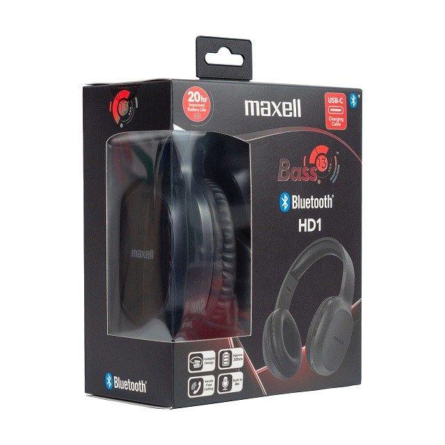 MAXELL Słuchawki bezprzewodowe Bluetooth HD1 BASS USB-C — zdjęcie 3