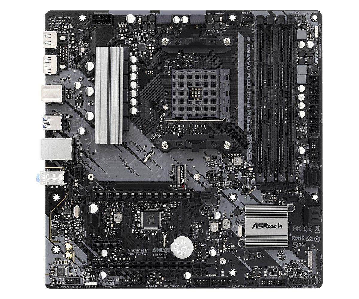 Płyta główna Asrock B550M PHANTOM GAMING 4 — zdjęcie 2