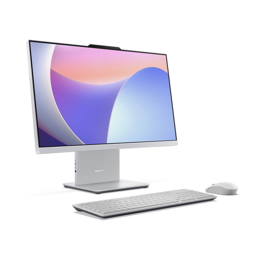 Lenovo IdeaCentre AIO 24IRH9 i3-1315U 23.8" FHD IPS AG 250nits 100Hz 8GB DDR5 5200 SSD512 Intel UHD Graphics Win11 Cloud Grey — zdjęcie 14