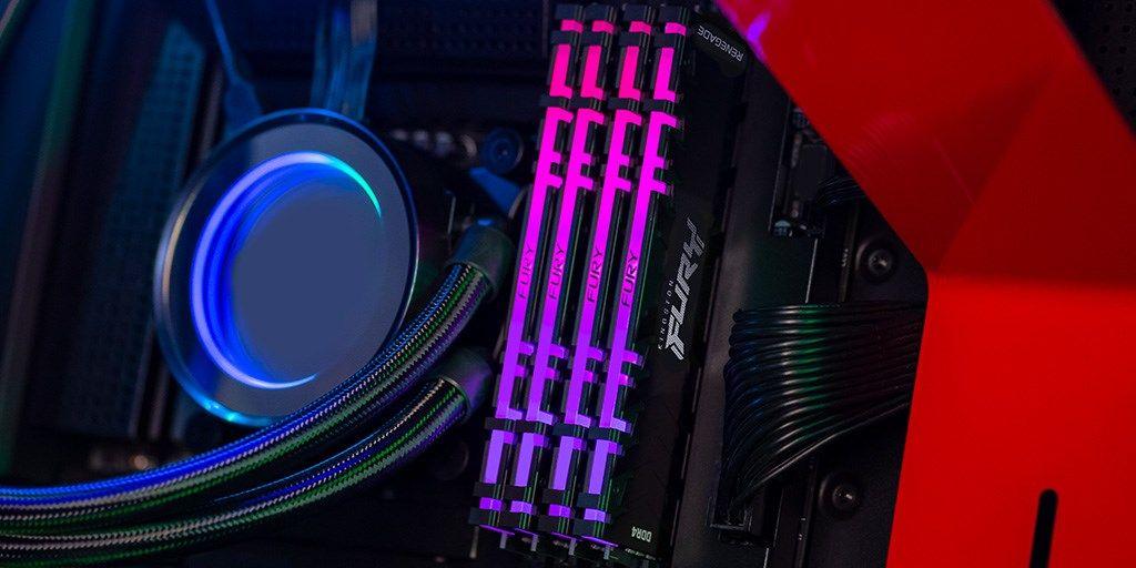 KINGSTON DDR4 16GB 4266MT/s CL19 DIMM FURY Renegade RGB — zdjęcie 23