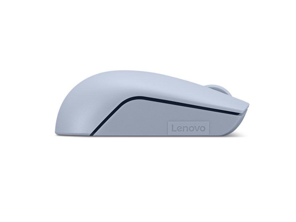 Mysz optyczna Lenovo Compact 300, bezprzewodowa błękitna — zdjęcie 3