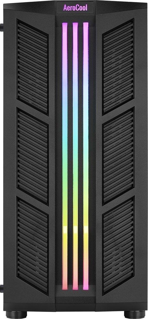 OBUDOWA AEROCOOL PGS PRIME-G-BK-v1 RGB czarna — zdjęcie 4