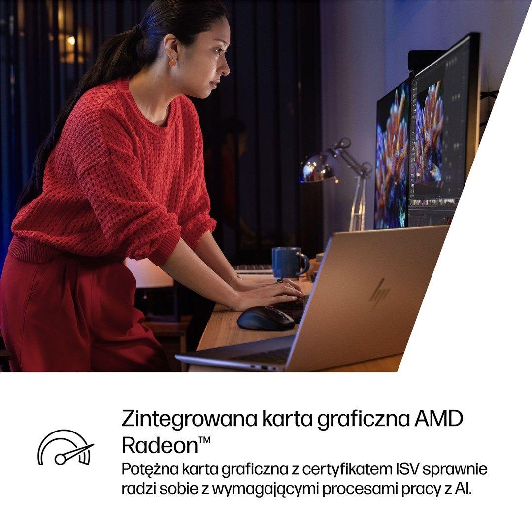 HP ZBook Ultra 14 G1a Ryzen AI MAX PRO 390 14.0"WUXGA IPS 400nits AG 64GB LPDDR5x 8533 SSD1TB Radeon 8050S 74.5Wh W11Pro 3Y OnSite — zdjęcie 17