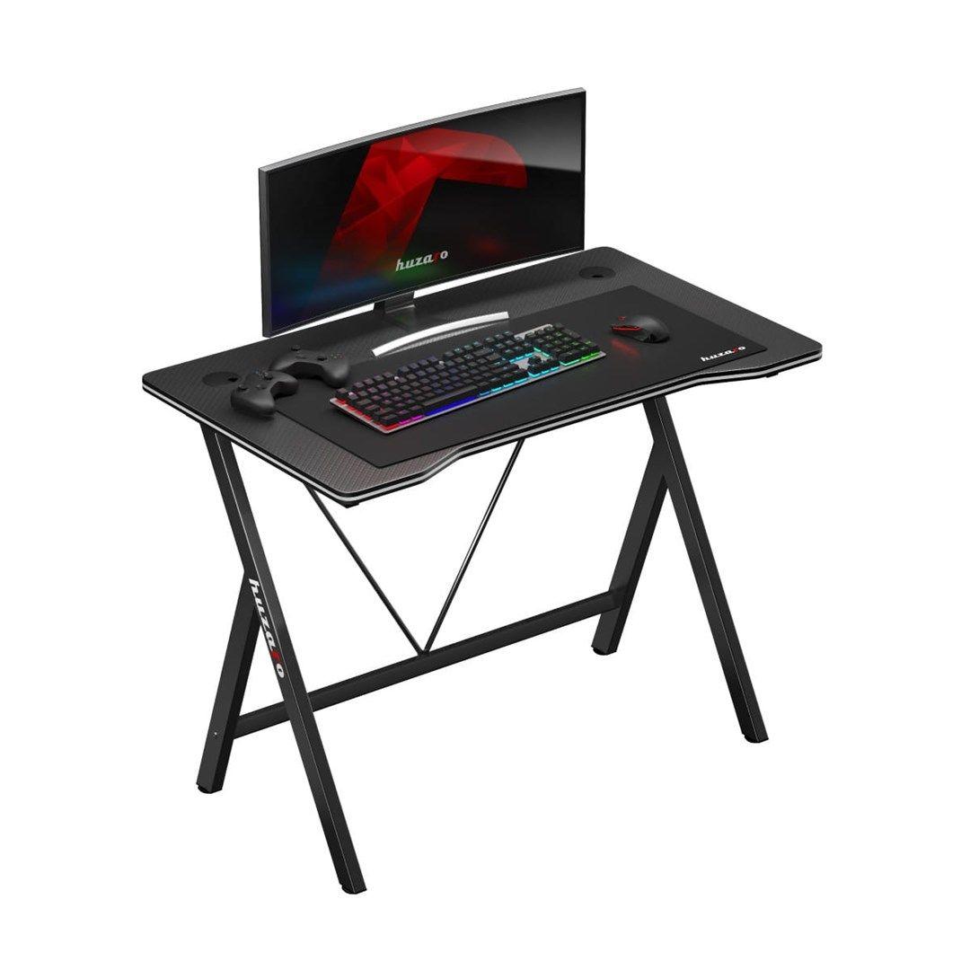 Biurko gamingowe Huzaro Hero 1.4 Black — zdjęcie 3