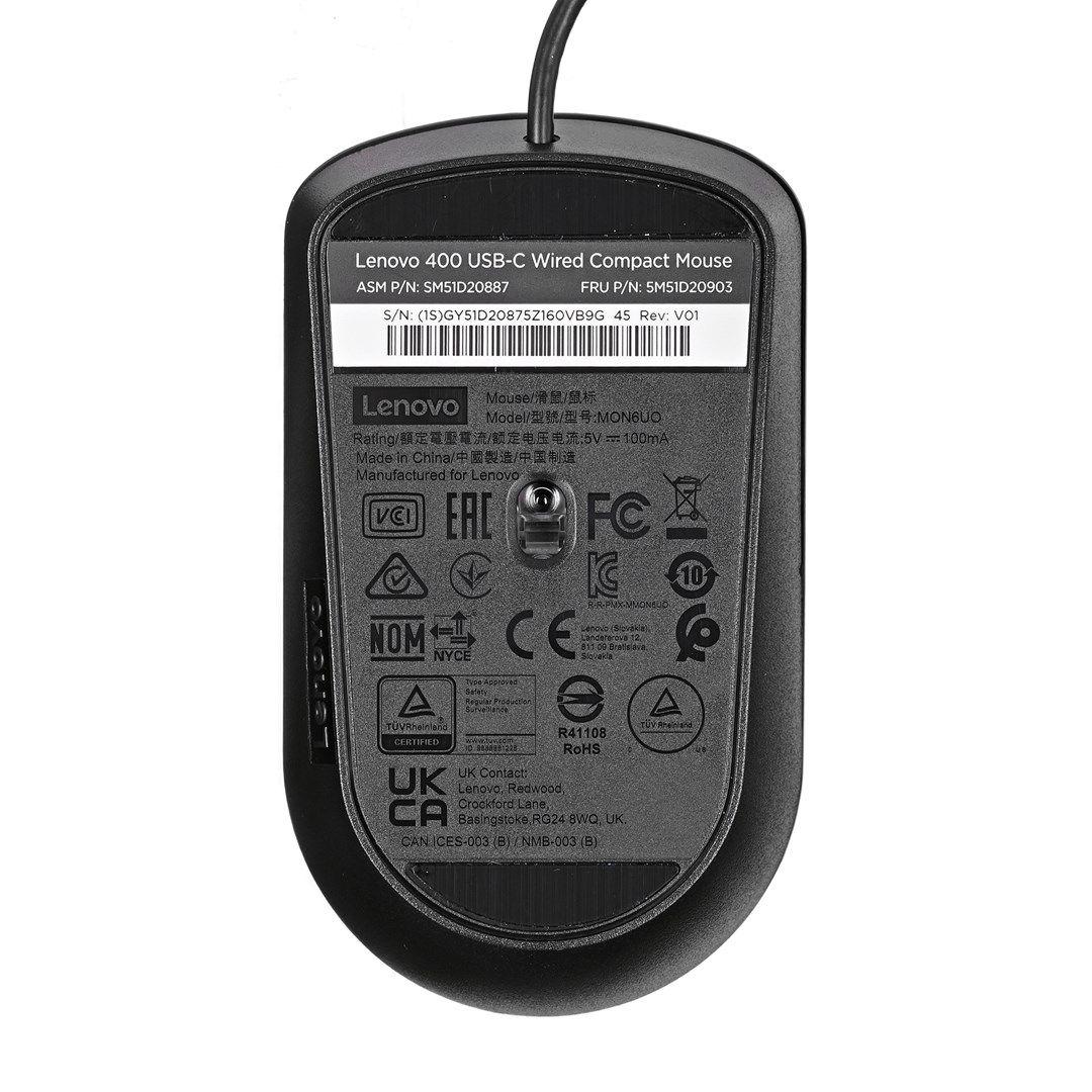Lenovo 400 USB-C Black GY51D20875 — zdjęcie 4