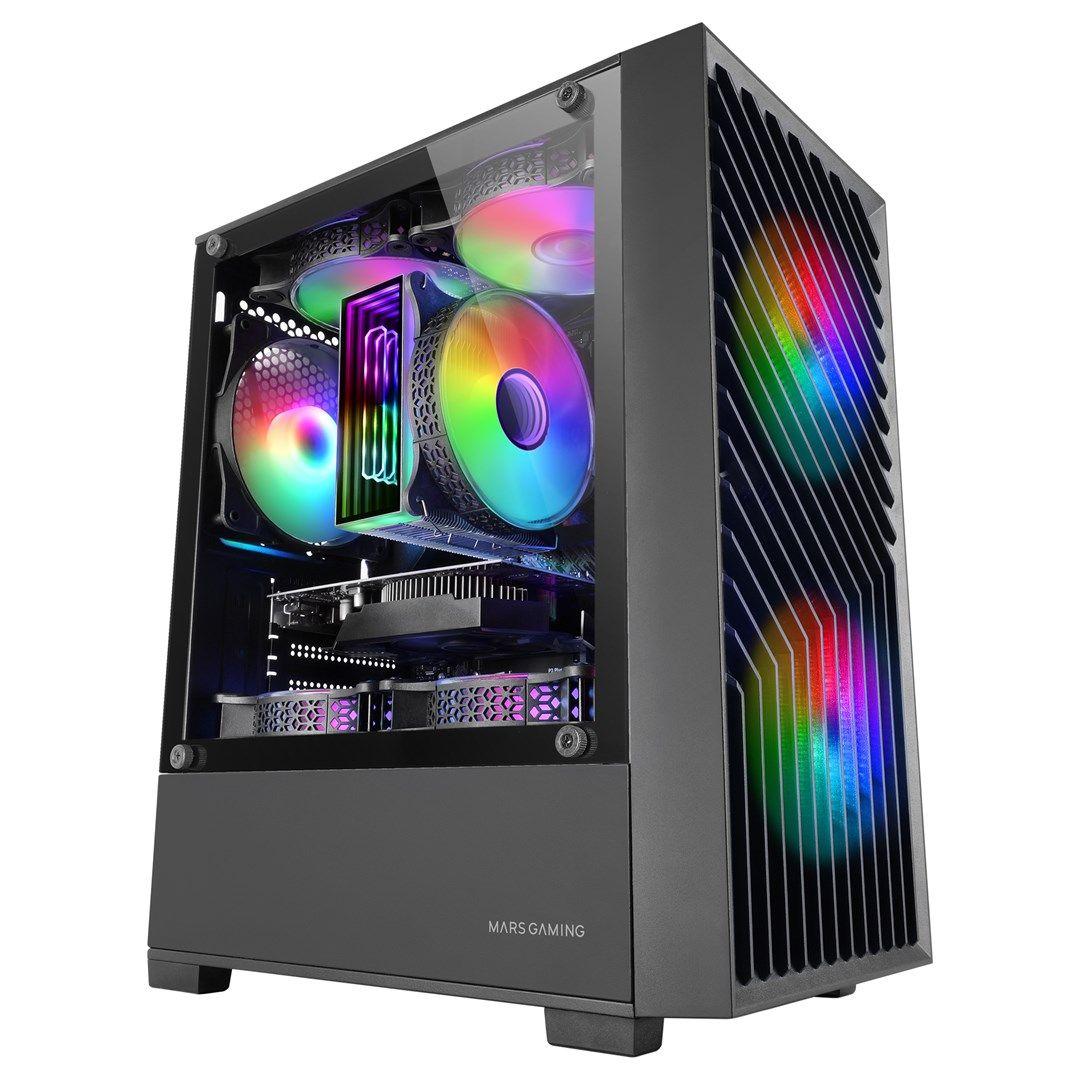 TACENS MARS MC-VORTEX 3x120mm FRGB mATX- obudowa — zdjęcie 2