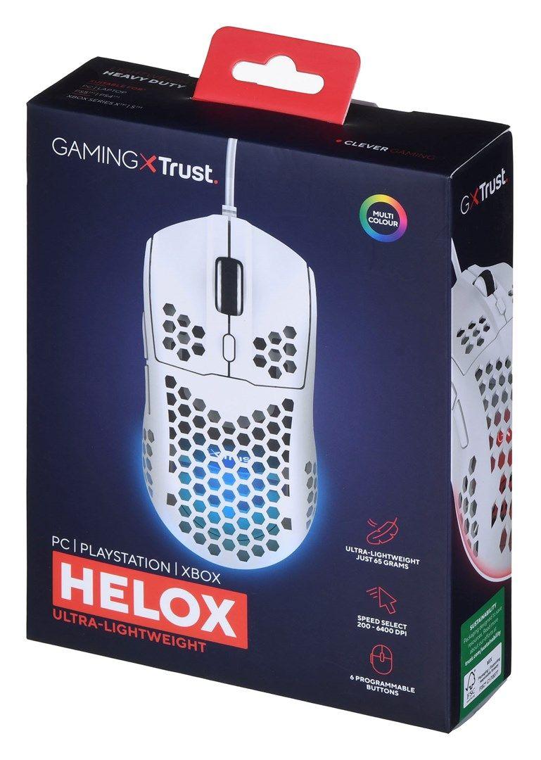 Mysz Gamingowa Trust GXT928W HELOX biała (25389) — zdjęcie 5