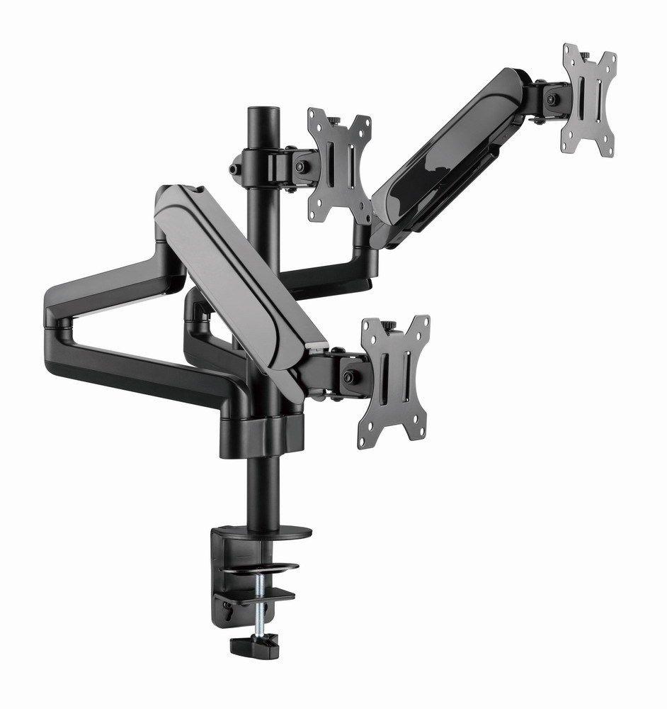 GEMBIRD BIURKOWE REGULOWANE RAMIĘ/UCHWYT NA 3 MONITORY 17-27, VESA 100X100MM, DO 7 KG — zdjęcie 1