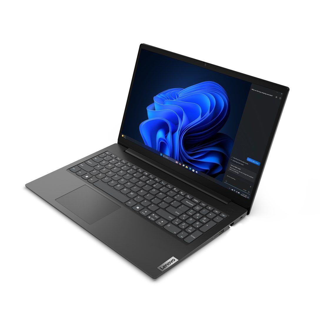 Lenovo V15 G5 IRL i5-13420H 15.6" FHD TN 250nits AG 8GB DDR5 5200 SSD512 Intel UHD Graphics Cam 720p 47Wh W11Pro Business Black 3Y OnSite — zdjęcie 3
