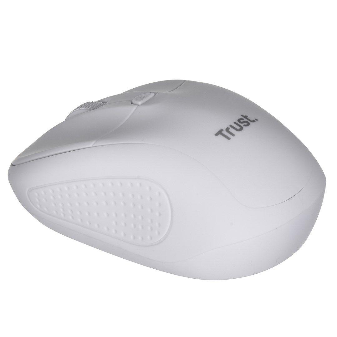 Mysz TRUST Primo Wireless Mouse matt white — zdjęcie 8