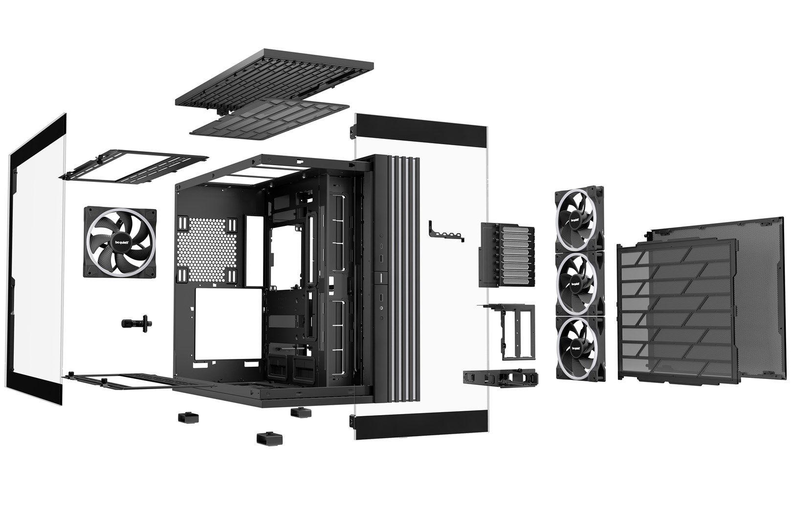 OBUDOWA BE QUIET! Light Base 900 FX Black — zdjęcie 2