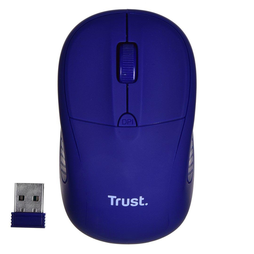 Mysz TRUST Primo Wireless Mouse matt dark blue — zdjęcie 7