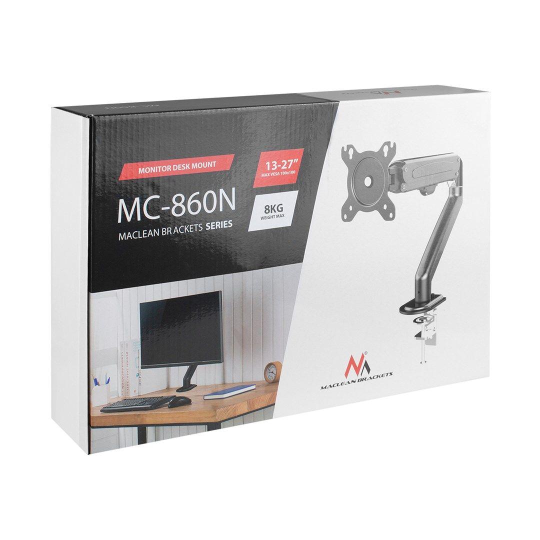 MACLEAN UCHWYT DO MONITORA CZARNY MC-860N — zdjęcie 5