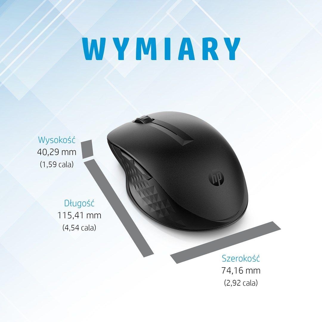 HP Mysz bezprzewodowa 435 Multi-Device 3B4Q5UT — zdjęcie 5