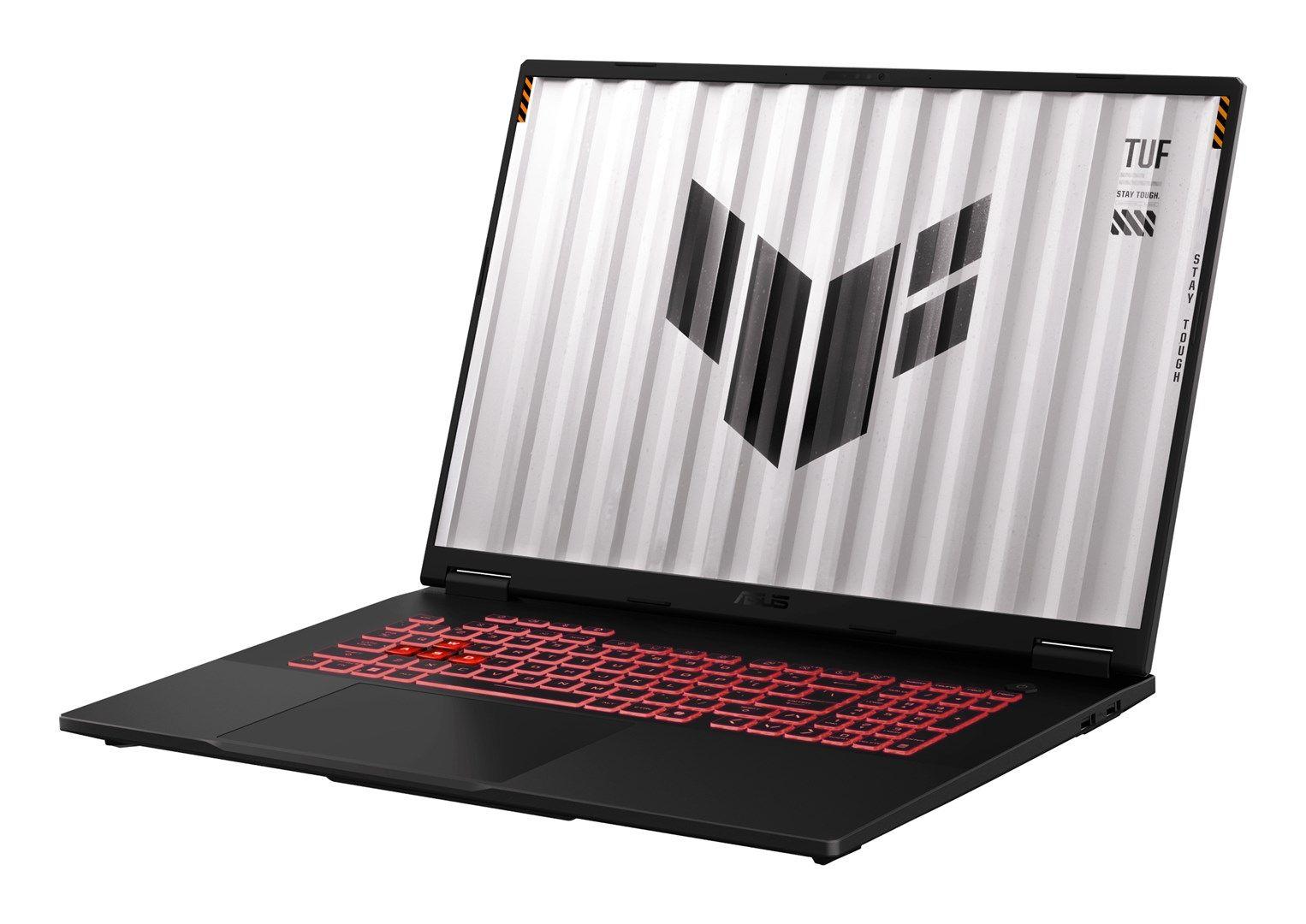 ASUS TUF Gaming A18 FA808UM-S9058 Ryzen 7 260 18.0" 2.5K 240Hz IPS-level 500nits AG 16GB DDR5 5600 SSD512 GeForce RTX 5060 8GB WLAN+BT LAN Cam1080p 90WHrs NoOS Jaeger Gray — zdjęcie 3