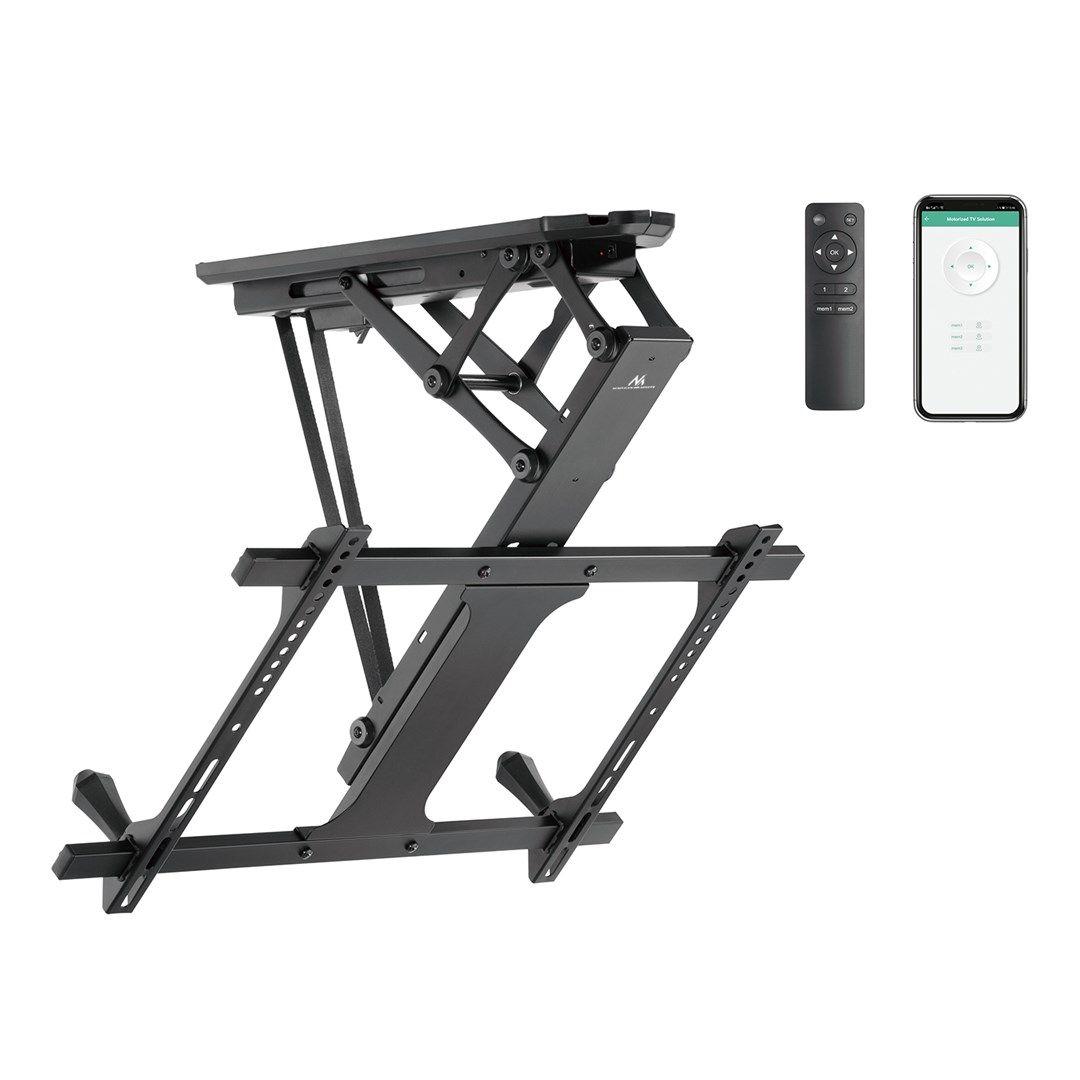 MACLEAN UCHWYT DO TV ELEKTRYCZNY SUFITOWY 32"-70" 35KG MC-880T — zdjęcie 5