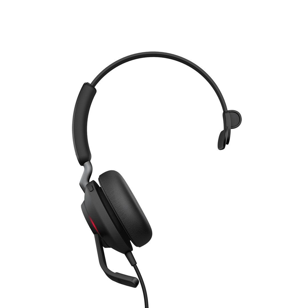 Słuchawki nauszne przewodowe Jabra Evolve2 40 MS Mono USB-C — zdjęcie 1