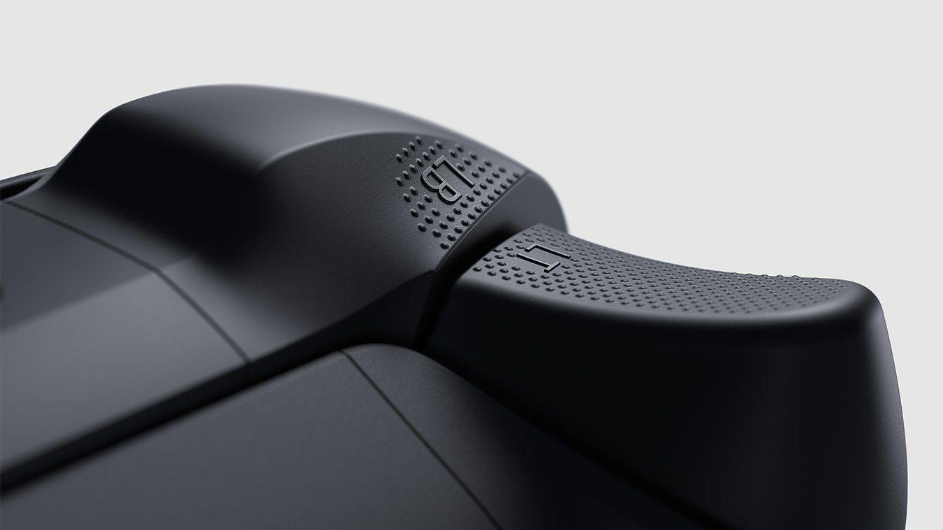 Microsoft Xbox kontroler bezprzewodowy Carbon Black — zdjęcie 6
