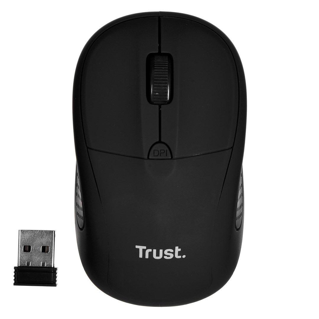 Mysz TRUST Primo Wireless Mouse matt black — zdjęcie 5