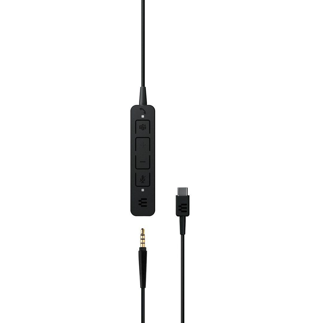 Słuchawki nauszne przewodowe Epos Adapt 165T USB-C II — zdjęcie 7