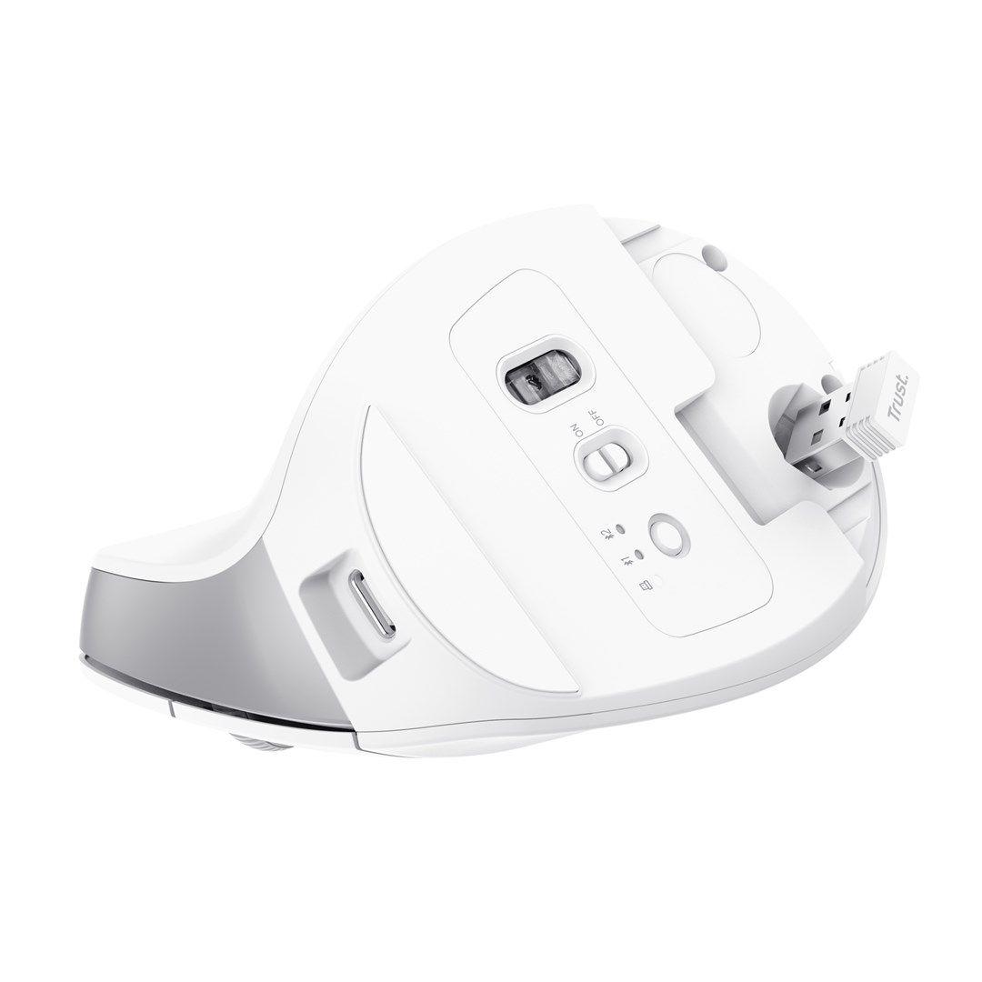 Mysz ergonomiczna TRUST Bayo+ Multidevice Wireless — zdjęcie 8