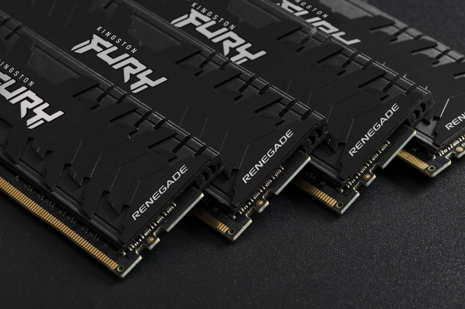 KINGSTON DDR4 8GB 3200MT/s CL16 DIMM FURY Renegade Czarny — zdjęcie 16