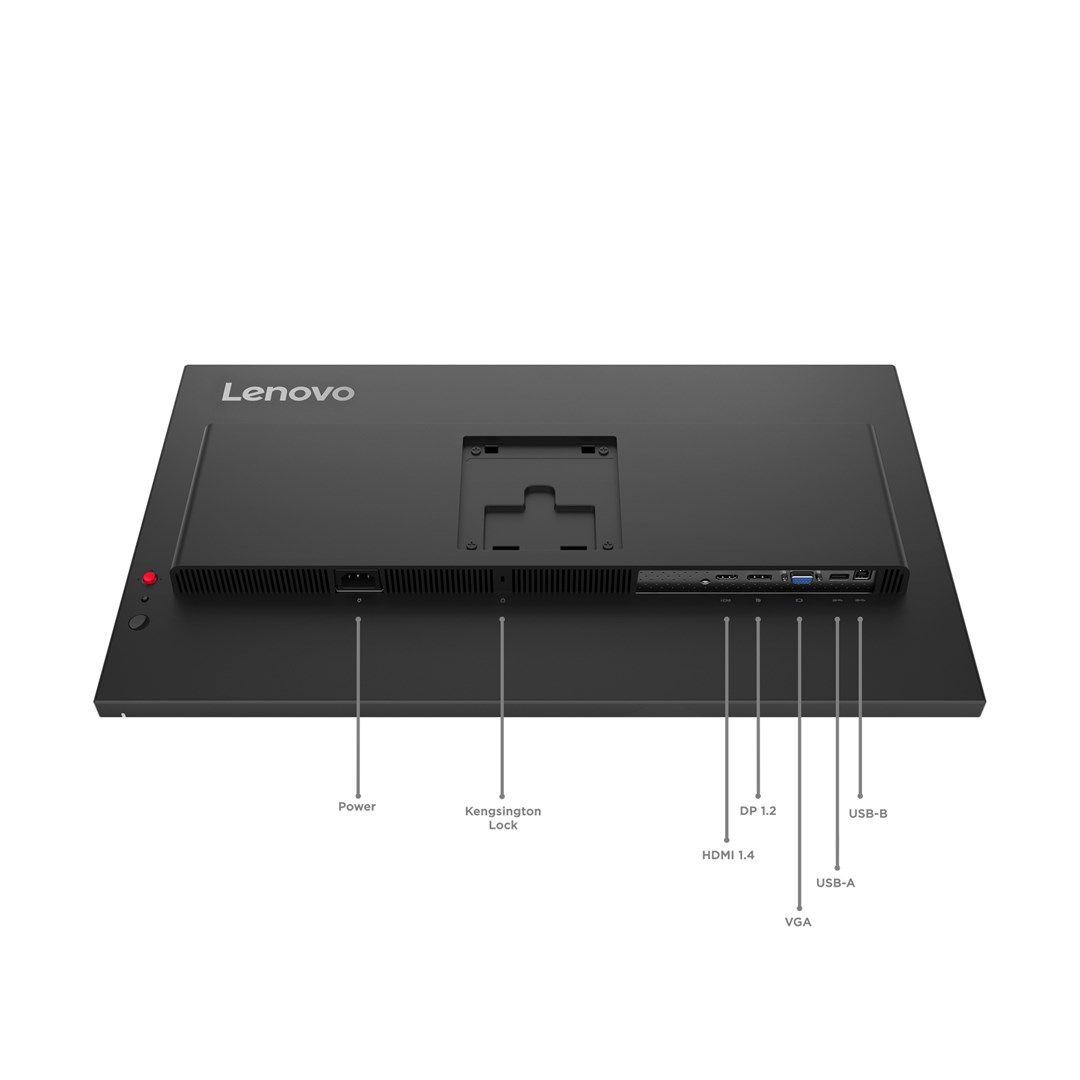 Lenovo ThinkVision T27-40 27" IPS FHD AG 4ms 300nits 120Hz HDMI, DP USB Webcam Eclipse Black — zdjęcie 12