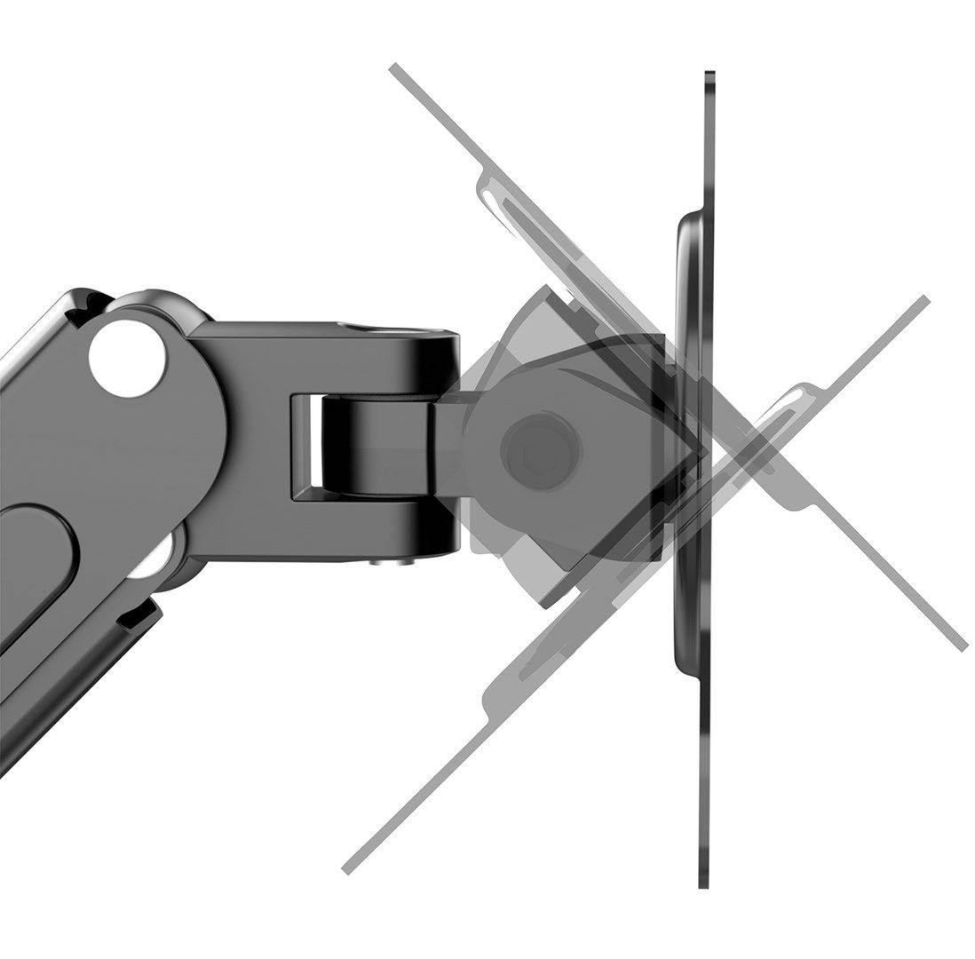 MACLEAN UCHWYT DO MONITORA CZARNY MC-860N — zdjęcie 2