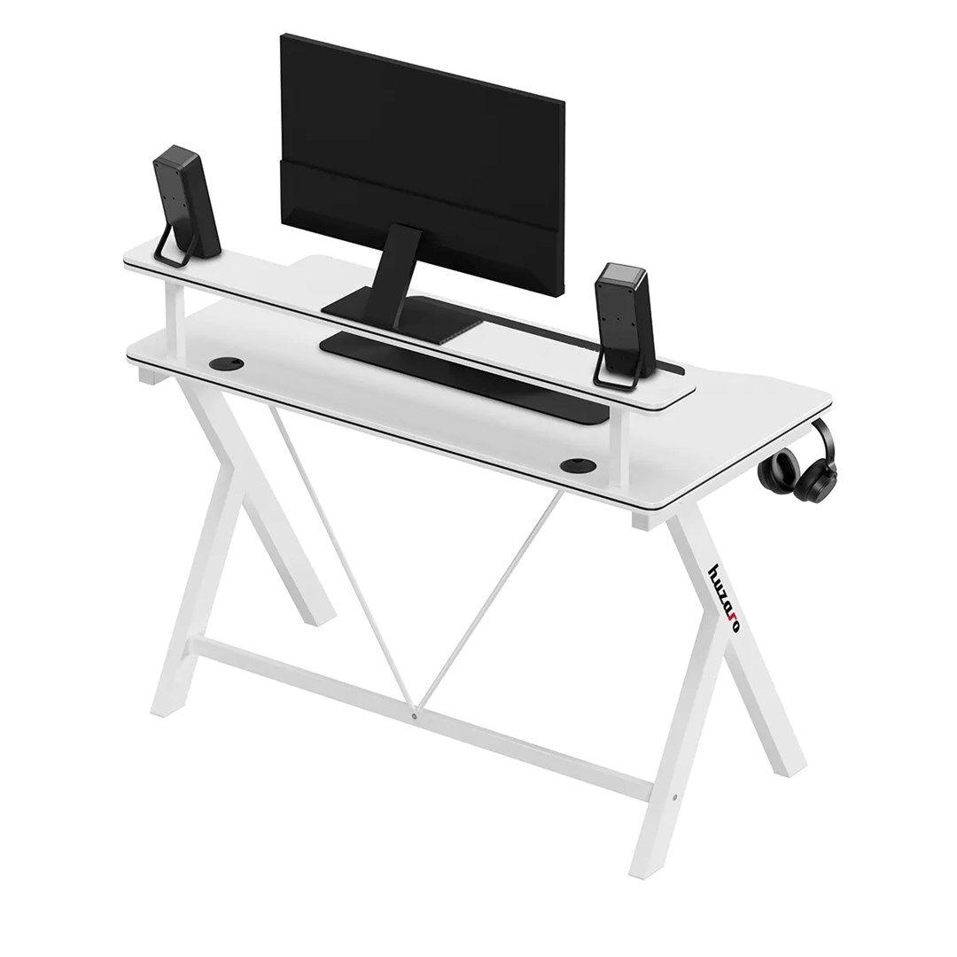 Biurko gamingowe Huzaro Hero 1.9 White — zdjęcie 8