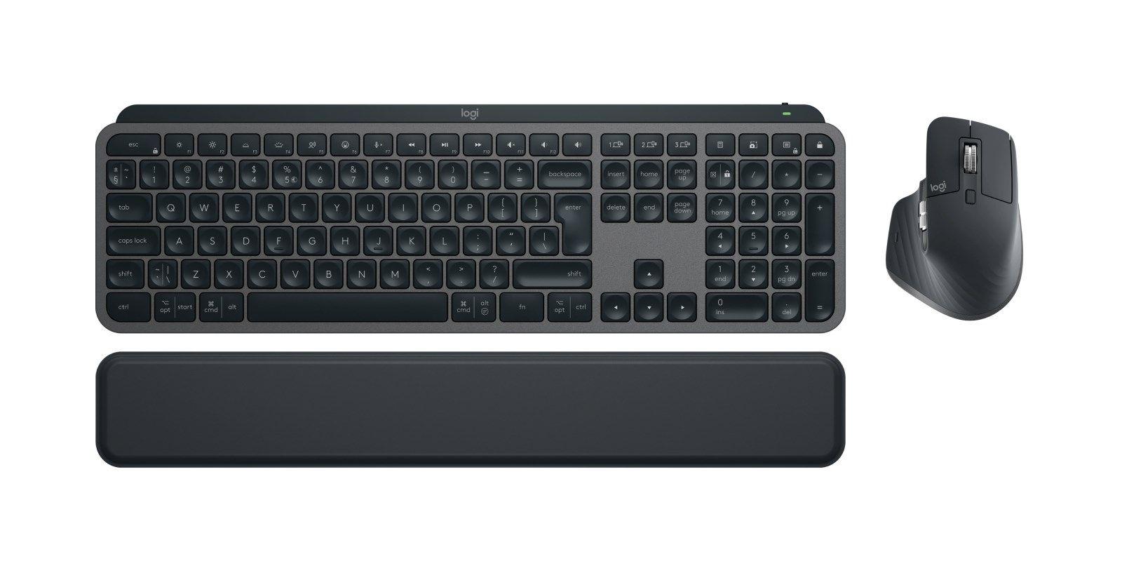 Klawiatura + mysz Logitech MX Keys S Combo Graphite — zdjęcie 1