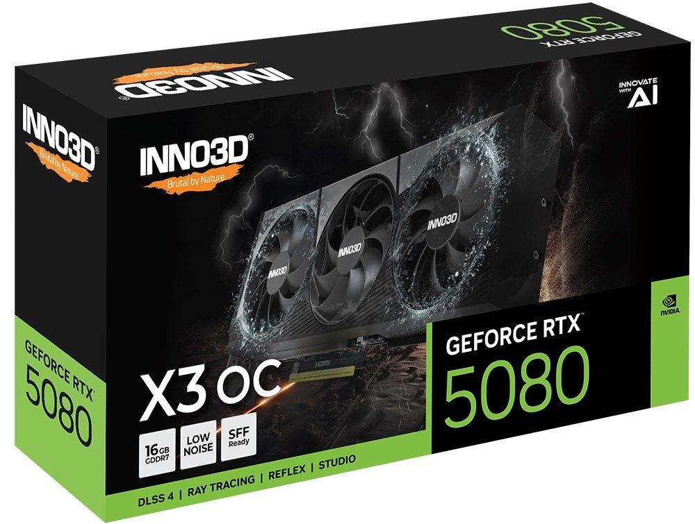 Karta graficzna INNO3D GeForce RTX 5080 X3 OC — zdjęcie 2