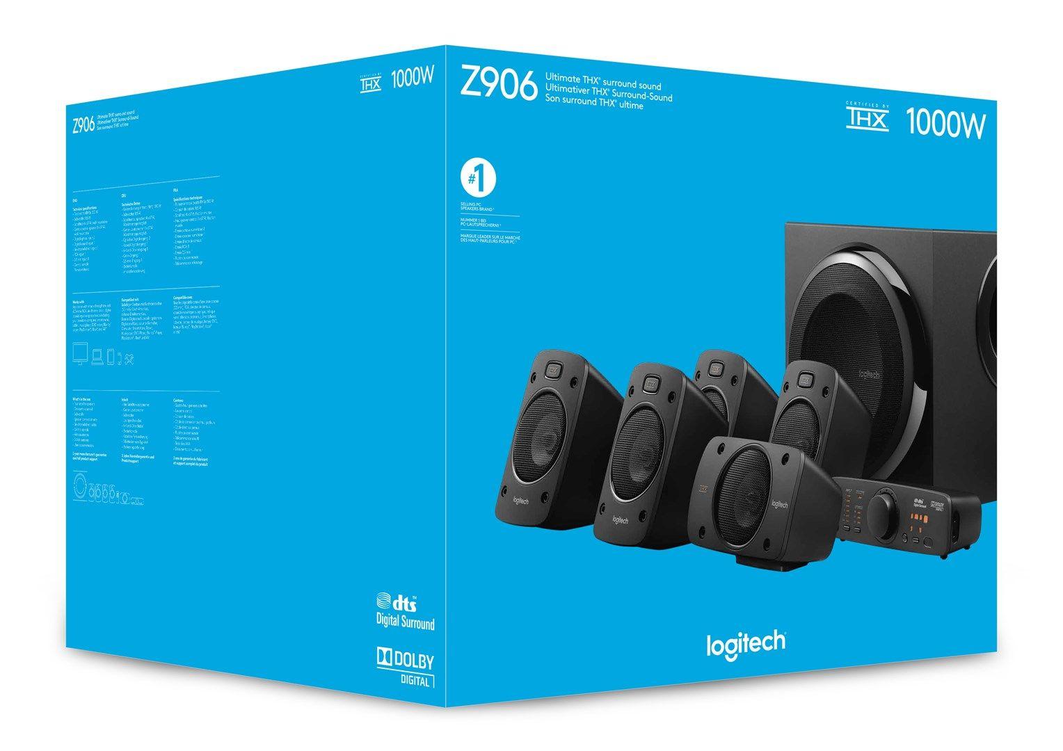 Głośniki komputerowe Logitech Z906 — zdjęcie 14