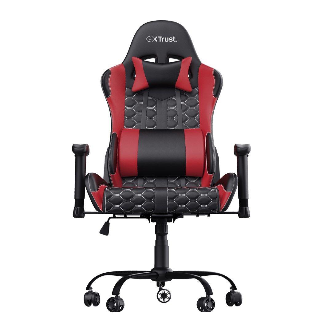 Fotel gamingowy TRUST GXT708R RESTO CHAIR RED — zdjęcie 3