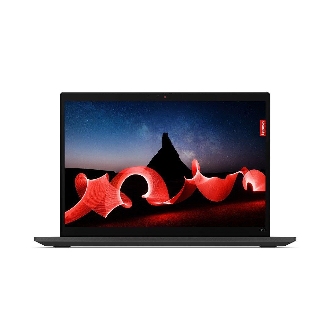 Lenovo ThinkPad T14s G4 Ryzen 5 PRO 7540U 14.0"WUXGA IPS 60Hz 300nits AG 16GB LPDDR5x-6400 SSD512 Radeon 740M Cam 5.0MP 57Wh W11Pro Deep Black 3Y OnSite — zdjęcie 2