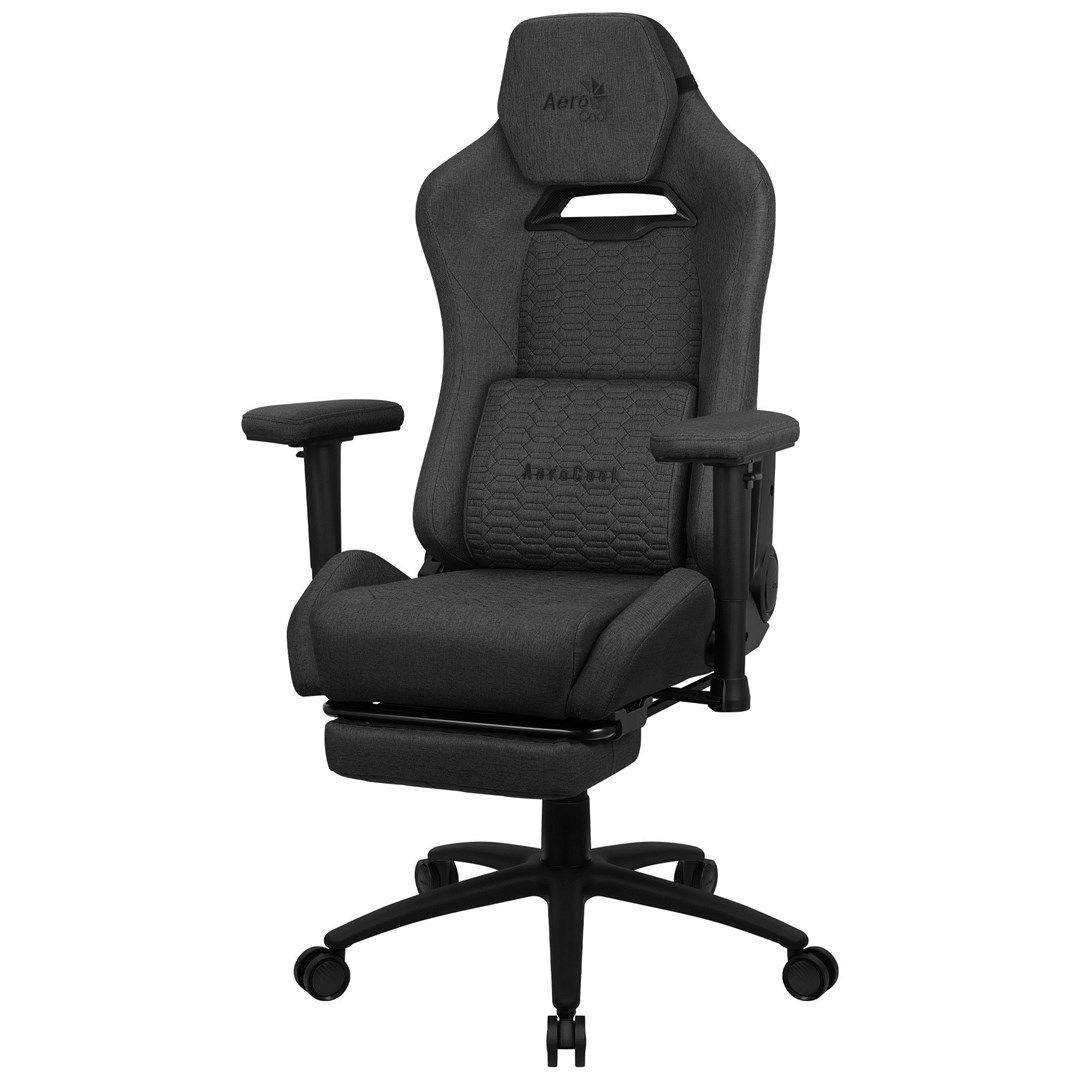 FOTEL AEROCOOL ROYAL AeroWeave ASH BLACK — zdjęcie 1