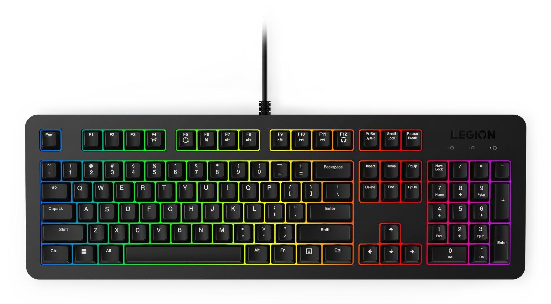 Lenovo Legion KM310 RGB Gaming Combo Keyboard and Mouse - US English GX31N91913 — zdjęcie 6